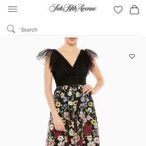 MAC DUGGAL cocktail evening dress